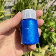아크릴 물감 금속 아크릴 페인트 동상 촛불 석고 착색 diy 손으로 그린 ​​옷 낙서, 플래시 블루