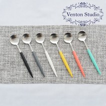벤톤스튜디오 드블랑 실버 티스푼, 상세설명 참조, 01_블랙