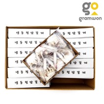 그램원 손질 절단꽃게 5.4kg(450g X 12개) 업소용, (박스)손질절단꽃게3L