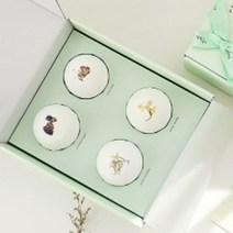 거품 목욕 버블 배쓰밤 커플 힐링 반신욕 핸드메이드 천연 입욕제 185g 4개 선물세트, 버블 배쓰밤 185g 4개