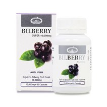 호주 네이쳐스탑 빌베리 10000mg 60정+, 1개, 60개