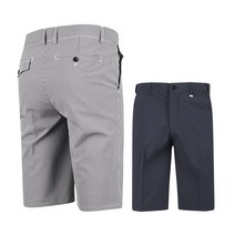 럭스골프 남성 히든밴드 시어서커 골프 반바지 PP3M508