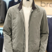 코오롱 브렌우드 23년 F/W 가을 메모리 해링턴 점퍼 BRUAA111GYX[무료 배송상품]