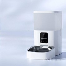 고양이 자동급식기 펫 사료통 와이파이 급식 배식, 4L 리모트 비주얼 버전