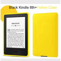 E북 E북리더기 이북 EBOOK Kindle-오리지널 8th 킨들 6 4GB 등록 가능한 전자 책 6 리더 터치 스크린 백라이트 없음 잉크 인치 화면, Used 8th Yellow Case