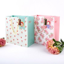 빨강머리앤 기프트 쇼핑백M, 빨강머리앤 기프트쇼핑백M-민트