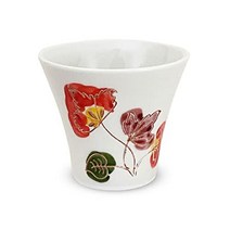 제이 키친즈 이사야마 가마 니혼슈 글래스 전자레인지 대응 하사미야키 일본제 ジェイキッチンズ 勲山窯 日本酒 グラス 電子レンジ対応 波佐見焼 日本製 (酒 ・ 冷酒 おちょこ 柄 130cc