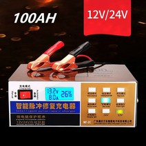 점프스타터 가정용 완속충전기 번개쎈놈 픽셔자동 110v220v 전체 자동차 배터리 펄스, EU 전원 플러그