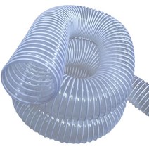 산업용 배관 집진기 PVC 호스 엑셀 파이프 흡입기 부속 연결 설비, 내부직경200MM1미터가격(두께1.0MM)