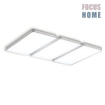 라인 LED 거실6등 180W 국내산 심플라인 화이트 블랙 주광색 주백색 전구색 거실등 조명 포커스홈, 주백색(아이보리빛)