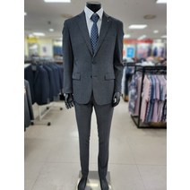 인디안 웰메이드 남성 춘추 혼방 차콜 정장세트(MAN GAWF 7411)