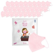 블루본 아이노우 소형 어린이 마스크 핑크 30매