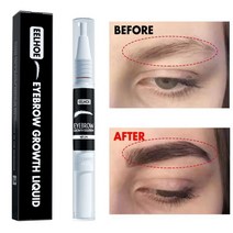 빠른 눈썹 성장 액체 인삼 탈모 방지제 더 길고 두꺼운 트리트먼트 에센스, 한개옵션0