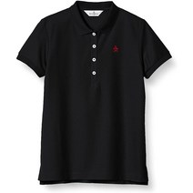 먼싱웨어 여성 골프 티셔츠 블랙 일본