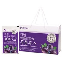 J 리얼애플프락토 푸룬주스 (80mlx30포) 1박스