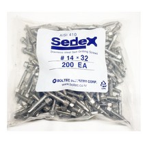 스텐육각직결피스 스크류 판넬 철판 나사 못 봉지판매, 스텐410육각직결피스, 14(6.3MM)-80(100개)