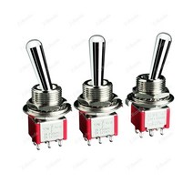 토글 스위치 자동 잠금 위치 온 테이블 Sh 로커 암 걸 3 기어 M12mm, 02 3 gear -6 feet