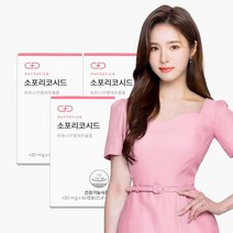 [피토틱스] 갱년기 여성 건강에 도움 회화나무추출물 함유 이소플라본 소포리코시드, 3개, 430mg X 60캡슐