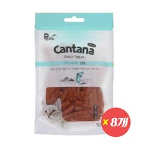 칸타나 캣 데일리 트릿 소프트 저키 연어 50g x 8개, 단품