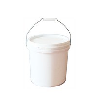 플라스틱 양동이 바케스 발효통 드럼통 들통 대형, 커버가 없는 표준 두께 10L 그린 글랜드, 1개