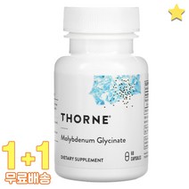 쏜리서치 Molybdenum Glycinate 60정 2통, 1개, 기본