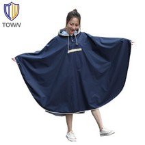 여성 레인코트 골프 우비 자전거 비옷 용 망토 비옷 일본과 한국 팬 휴대용 사이클링 판초 자전거 방수 성인 비옷 비