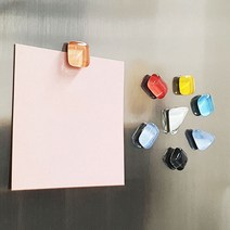 보석 초미니 자석 디자인 냉장고문 자력 강한 현관문 작은 전단지 사무용 소형 마그넷 칼라 사무실 게시판 메모 고정 컬러 화이트보드 어린이집 칠판 사진 타공판 악세사리 홀더 20개