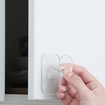 부착식 접착식 문손잡이 서랍장 옷장 문고리 만들기, 그린