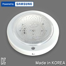 조명다움 LED 직부등 센서등 현관조명 베란다 복도 계단 테라스 센스등 직부조명, A02 LED원형KR센서등15W