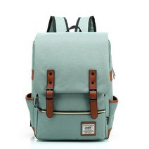 SPAO 캔버스 배낭 조수 대학 스타일 남성과 여성의 학교 가방 중학생 배낭 캐주얼 여행 가방