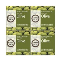 세안비누 해피바스 올리브 에센스 모이스처 바 4입, 쿠팡 1, 쿠팡 본상품선택