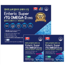 [가지팜] 엔터릭 슈퍼알티지오메가3킹(장용성 캡슐)