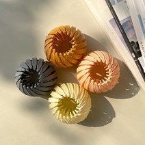 무광 만두핀 포니 헤어핀 똥머리핀