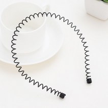 스프링머리띠 헤어밴드 와이어헤어밴드 세안밴드 철사머리띠 남녀공용머리띠