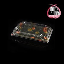 초밥용기 XYW-07 세트 꽃무늬 초밥포장용기 400개