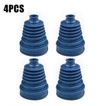 4pcs 범용 실리콘 cv 일정 속도 먼지 커버 조인트 부트 드라이브 샤프트 cv 부트 교체 자동차 액세서리, 없음