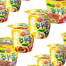 오뚜기 컵누들 매콤한맛 로제 우동 매콤찜닭 컵누들 컵라면 15개입 한박스, 2.컵누들 로제맛 15개입