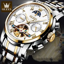 Cogot 남성용 시계 프리미엄 브랜드 기계시계 방수 야광 패션 비즈니스 시계 W-3