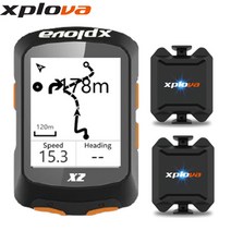 [자전거심박계] 한글판 엑스플로바 X2 자전거 GPS 스마트 네비게이션 속도계, 2. 엑스플로바 X2 번들셋