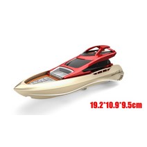 rc잠수함 라디오 원격 제어 고속 라이트 팜 여름 물 장난감 풀 장난감 모델 선물, 레드-2