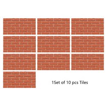 평면 대리석 엠보싱 타일 스티커 10 개 주방 오일프 욕실 테이블 홈 데코 광택 표면 껍질 & 스틱 벽, 02 MZ-5-010_01 10cmX20cmX10pcs