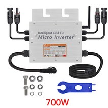 듀얼 MPPT 1400W 태양광 마이크로 인버터 그리드 타이 순수 사인파 변환기 자동 110V 220V AC 300W 350W PV 30V 36V, 1.700W - 18-50VDC - 80-280VAC