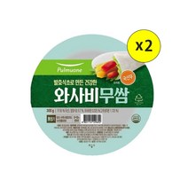 (냉장)[풀무원]와사비무쌈300gx2
