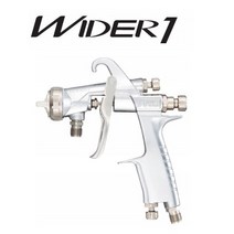 아네스트이와타 ANESTIWATA WIDER1 중력 흡상 압송 스프레이건, 압송식, 1.0mm