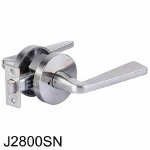 정화 목문레버(욕실용) J2800SN, 단품