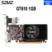 채굴그래픽카드SZMZ GT 610 비디오 카드 NVIDIA GeForce 로우 프로파일 ddr3 그래픽 1GB, 01 GT610 1GB