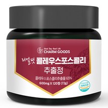 콜레우스 포스콜리 추출물 120정 1통, 없음