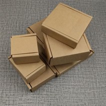 택배 비닐 종이 상자 박스 팩 골판지 포장 빈 공예 10 가지 크기 20 개, [07] 10x10x3cm