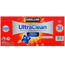 커클랜드 시그니춰 울트라 클린 팩 세제 코스트코 세제 152회분, 2통