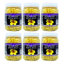 키위네추럴헬스 키위내츄럴핼스 로얄젤리 365캡슐 6통 (0.8% 10HDA), 1000mg, 6개
